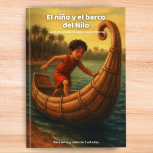 El niño y el barco del Nilo